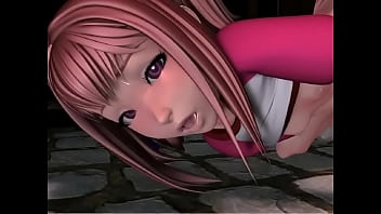 Bella dephine en anime 3d