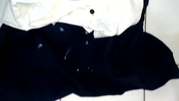 ＃妄想ニュース＃トイレで盗んだＪＫのミニスカにザーメンぶっ掛けた変態建設作業員の男＃Case153＃