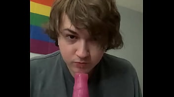 Sissy Fag Does Throat Training...