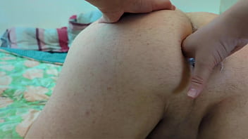 Pegging - Mistress Fists And Fucks The Slave's Ass!