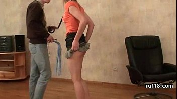 teen with nice butt gets her ass rammed really hard