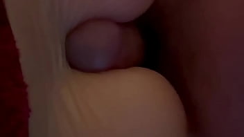 Tit wank with CD false breasts