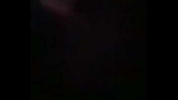 Guy Strokes Cock At Night...