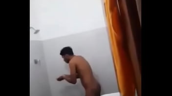 Roommate Caught Bathing Naked...