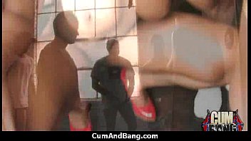 Interracial Extreme group Fuck 12