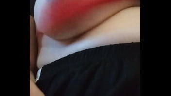 Laura on Heels amateur 2021. Bound on a bed and masked, she's throated in different ways and positions