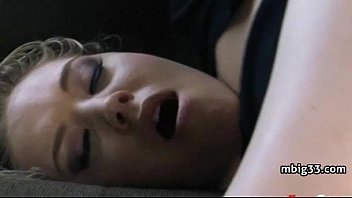 Hottie about to get fucked by big black cock