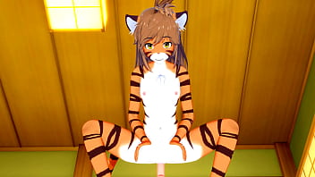 Twokinds - Flora and Trace Shares a Romantic Night [3d Furry Koikatsu]
