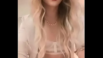 Blonde Tattooed Trap In Stockings...