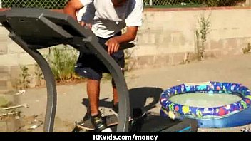 Sexy wild chick gets paid to fuck 25