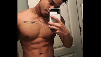 Hot Latin Guy Shows off and Jerks Off