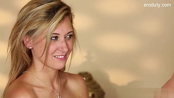 Gorgeous housewife swallow