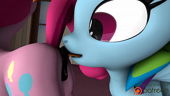 sfm, anus, 3d, fluttershy