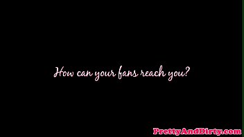 Interviewed pornstar pussyfucked with racket