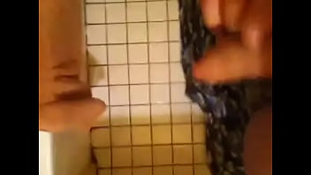 Teen boy masterbating in bathroom Teen boy masterbating in bathroom
