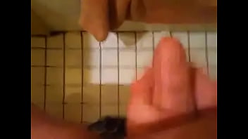 Teen boy masterbating in bathroom Teen boy masterbating in bathroom