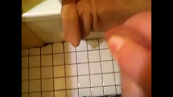Teen boy masterbating in bathroom Teen boy masterbating in bathroom