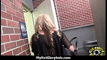 Gloryhole blowjob interracial amateur 11