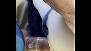 Broke condom in doll&#039_s ass