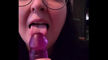 Raven Moan, Sexy BBW Goth Nerd Wants you to Cum on her Big Tits (Full Video)