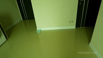 Girl a dog in the ass and pussy