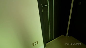 Girl a dog in the ass and pussy