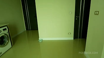 Girl a dog in the ass and pussy