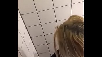 Caught Horny Lesbians On The Club Toilet...