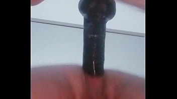 dildo, bi curious, amateur, ass