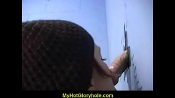 The sweet art of gloryhole dick sucking 11