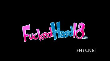 Hot 18 girl gets fucked hard