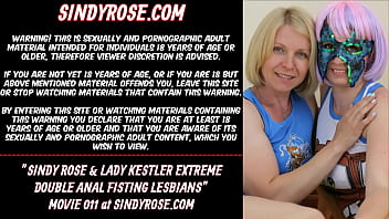 Lady-Kestler Sindyrose Sindy-Rose Ruined-Anus Extreme-Fisting Double-Fisting Anal-Fisting Prolapse Fisting Blonde Lesbian