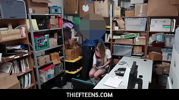 Notorious Thief Alyssa Cole Caught & Fucked On Hidden-Cam In Office!