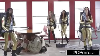 Ghostbusters Orgy - Ana Foxxx, Monique Alexander, Nikki Benz, Romi Rain