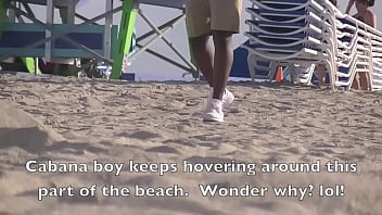 Exhibitionistische Ehefrau 464 Helena Price - Strandverführung und freche Muschi-Blitzer in der Öffentlichkeit!