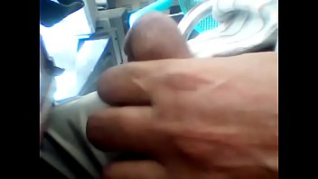 Str8 Egyptian Man With Small Cock Cums In His Office