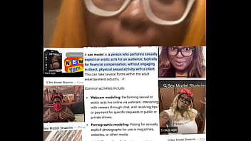 Sex Model Shabrim With A Message!