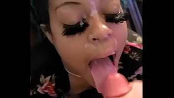 Ebony teen ring nice facial...