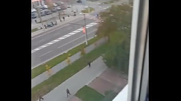 Jerking near the window