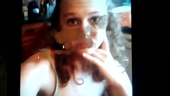 My Hot Cumshots on dat Sexy Hot Cute Blonde Chick Slutty Face