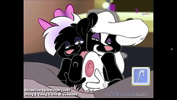 Stacy & Tracy Giving A Titjob...