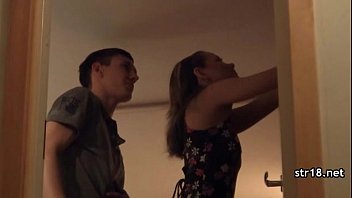 Tight teen likes it hardcore...