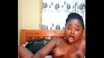 Kenyan Masturbating Using Mwiko...