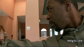 Huge cock pounding tight pussy