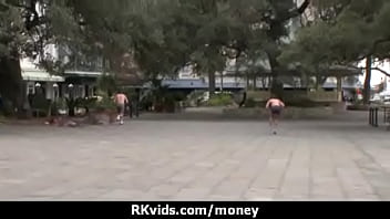 Amateur Chick Takes Money For A Fuck 17