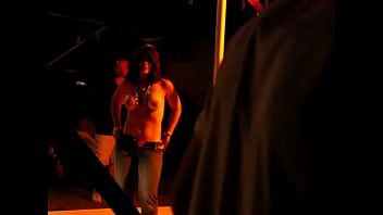 Biker babe topless at Sturgis Bike Rally