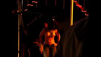 Biker babe topless at Sturgis Bike Rally