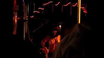 Biker babe topless at Sturgis Bike Rally