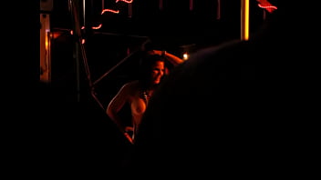 Biker babe topless at Sturgis Bike Rally