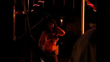 Biker babe topless at Sturgis Bike Rally